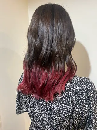 ミディアム COLO✨️ 白川綺香のヘアスタイル