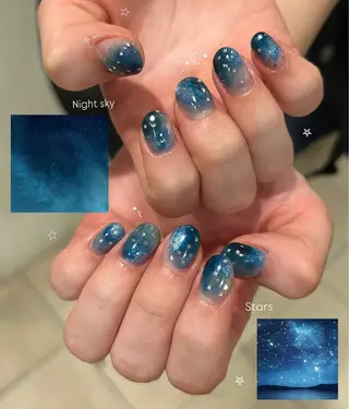 ネイル ASA nail / アート☀︎ニュアンスのネイルデザイン