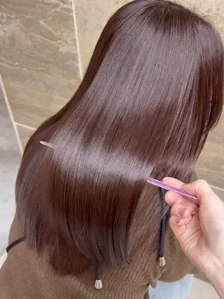 ロング カラー パーマ 《柔らかhair𓍯 》木村美姫のヘアスタイル