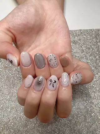 ネイル ガレンドウ 白澤 愛子のネイルデザイン