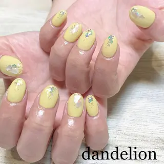 ネイル dandelion ダンデライオンのネイルデザイン