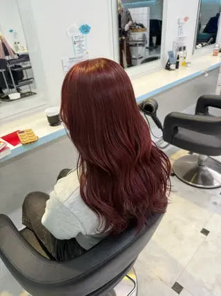 カラー 🇰🇷韓流暖色ヘア 🍒saaya🍒のヘアスタイル