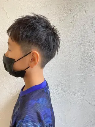 キッズ ショート beauty: beast 大町店のヘアスタイル