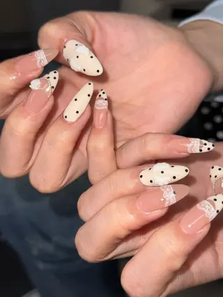 ネイル hazuki ☽ 4月予約受付中✨のネイルデザイン