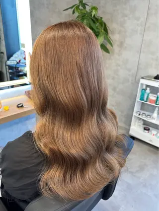 ロング カラー ヘアアレンジ メンズ 🤍透明感カラー🤍 似合わせ🤍AINEのヘアスタイル