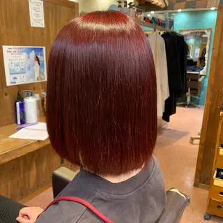 ショート カラー しんぼり なおみのヘアスタイル
