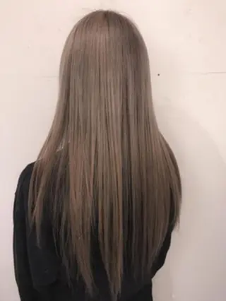 ロング カラー 土谷 敦郎のヘアスタイル