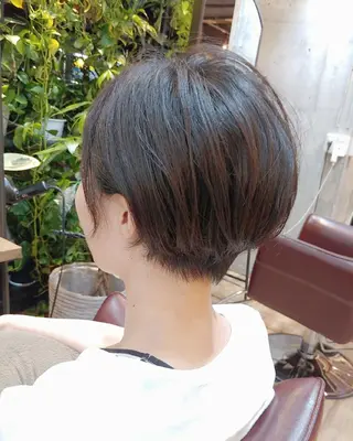ショート カラー パーマ ヘアアレンジ 6月オープン♪豊見城 Lodattu✁清水のヘアスタイル