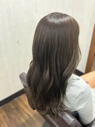 ロング カラー カラーモデル募集 ☘️もえな☘️のヘアスタイル