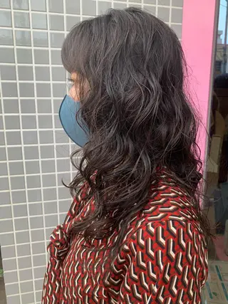 ロング パーマ 🌸スタイリスト 山浦美恵のヘアスタイル