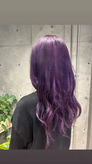 ロング カラー 🤡暖色レイヤー 🤡みさきのヘアスタイル