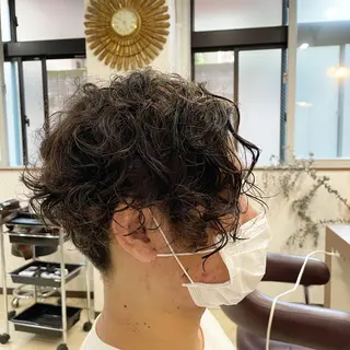 パーマ メンズ SOL .✂︎ 松永李帆のヘアスタイル