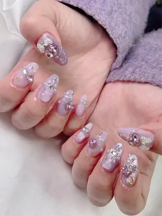 ネイル lucky nail 歌舞伎町のネイルデザイン