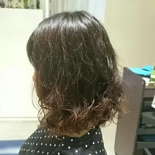 パーマ ミディアム LAUGHIEW所属・門野 なつきのヘアスタイル