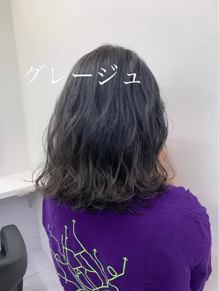 ミディアム 【美容室が苦手な方 専問美容室】MIHOのヘアスタイル