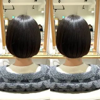 ミディアム 髪質改善矯正/カラー /吉祥寺 mariのヘアスタイル
