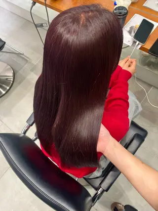 カラー 透明感\モテカラー 🏹͙💫YUUのヘアスタイル