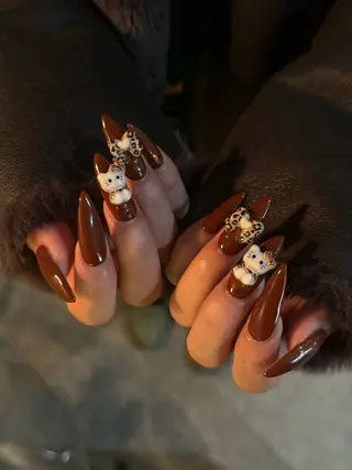 ネイル 個性派／中韓ネイル SAKURAのネイルデザイン