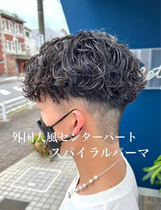ショート パーマ メンズ メンズパーマ職人 加藤 弘貴のヘアスタイル