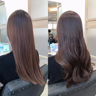 ロング カラー 西野 美空🍊のヘアスタイル