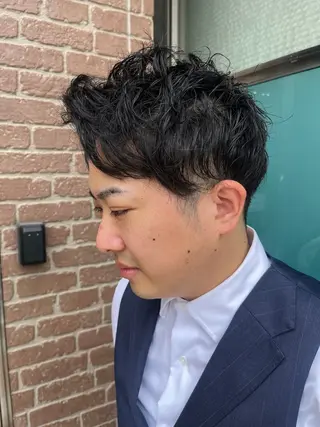 ショート メンズ 久木原 ゆりのヘアスタイル
