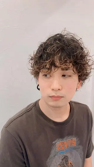 パーマ 【ただの天才 🎨】のヘアスタイル