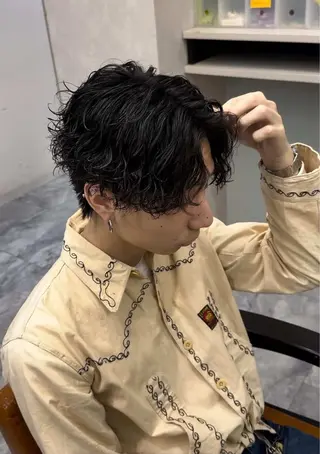 パーマ メンズ HAZEL博多所属・ひかり HAZELのヘアスタイル