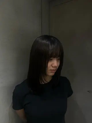 ミディアム 表参道 夏カラー/嵐士のヘアスタイル