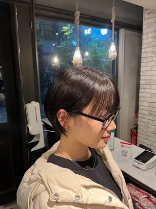 ショート カラー ボブカットモデル募集 🌟hana🦖のヘアスタイル