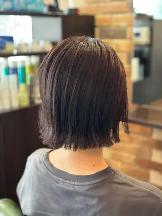 ミディアム カラー Parfait 山本のヘアスタイル