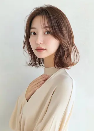 ショート カラー 縮毛矯正 特化生田のヘアスタイル