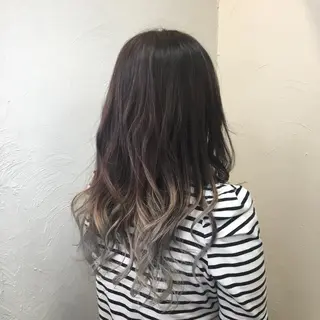 カラー garden HAIR 優月のヘアスタイル