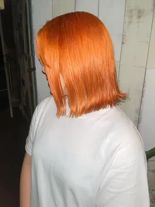 ミディアム 大西 柚羽のヘアスタイル