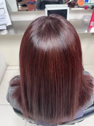 ロング カラー モデル 募集中✨️浦澤琴羽のヘアスタイル