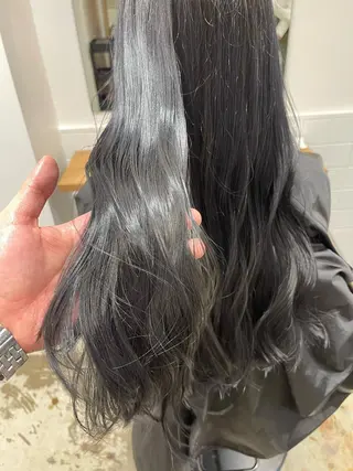ロング カラー 悩みを解決💫似合せ RENのヘアスタイル