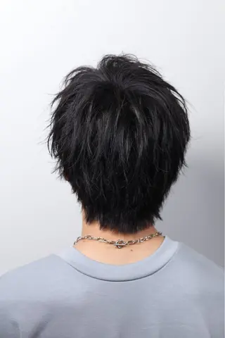 ミディアム メンズ TELA HAIR 副代表RIKUのヘアスタイル
