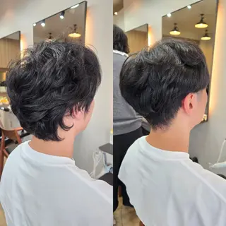 ショート メンズ 野村 果音(カノン)のヘアスタイル