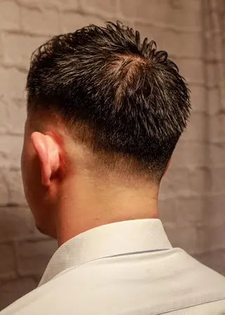 ショート メンズ メンズカット 佐藤優菜のヘアスタイル