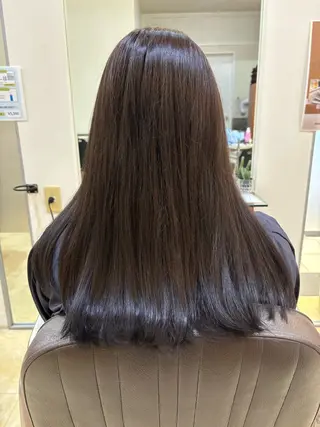 ロング カラー 亀山 来未のヘアスタイル