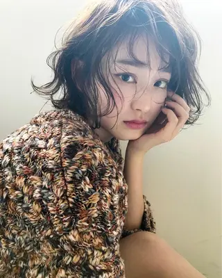 ショート カラー 酸性ストレート/ブリ ーチなし/中村 匠のヘアスタイル