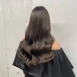 ロング カラー 🧡艶髪ちゅるん髪 🫧🧡YUKI❄️のヘアスタイル