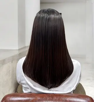 セミロング 髪質改善メニュー 長井 美佐子のヘアスタイル