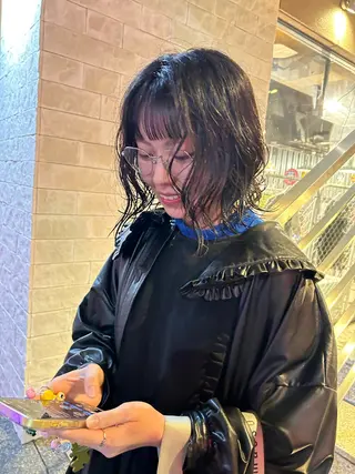 パーマ じゅわっと暖色カラー 🍊Moemiのヘアスタイル