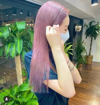 ロング カラー 🧡色落ちまで2度綺 麗なカラー🧡ヨシキのヘアスタイル