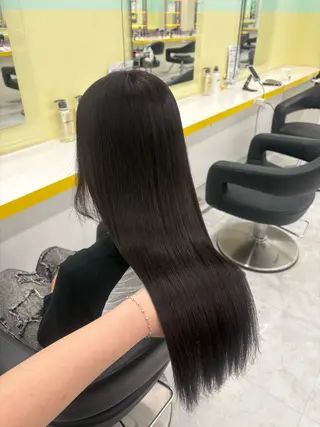 ロング カラー ベージュ×レイヤー 🤎横浜/miu🤎のヘアスタイル