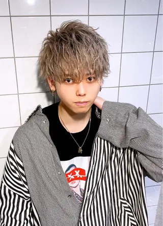 メンズ Loy所属・メンズヘア特化 パーマ 縮毛矯正🔷のヘアスタイル