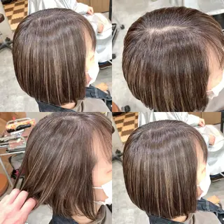 ショート カラー リサ tonieのヘアスタイル