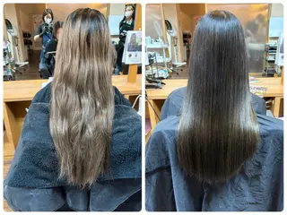 ロング 中野 里咲のヘアスタイル