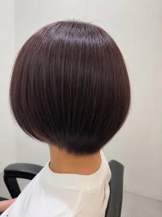 ショート カラー 野村 莉愛のヘアスタイル