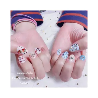 ショート ネイル 👑enen style👑のネイルデザイン